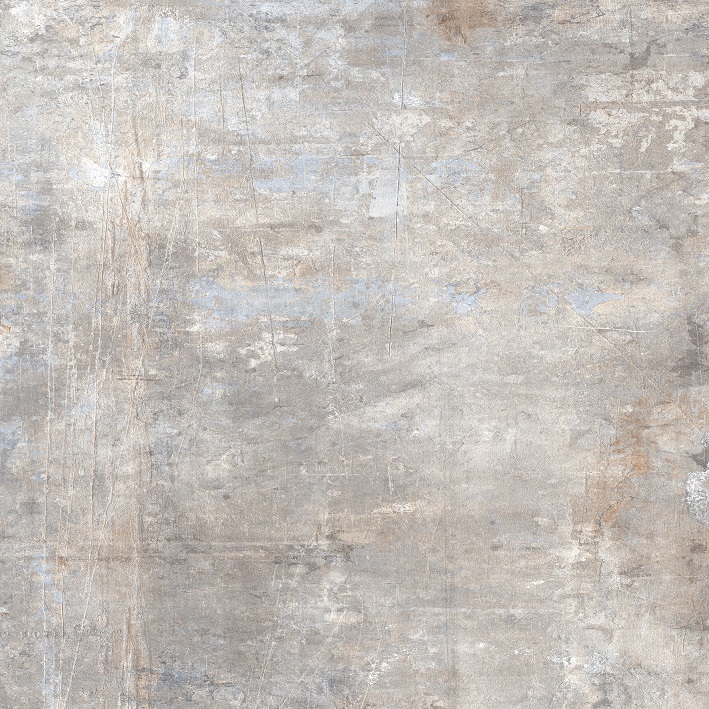 Fliese Betonoptik grau "Murales Grey" Feinsteinzeug rektifiziert 