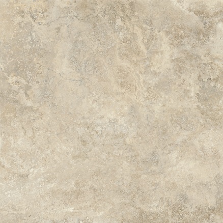 Fliese elegante Travertin-Steinoptik poliert "Invictus Cross Beige Krystal" rektifiziert