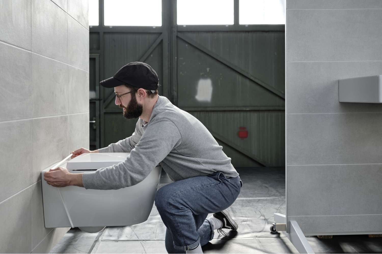 eezee Silikonfugenring 1100 mm weiß  – Für Waschbecken & WC