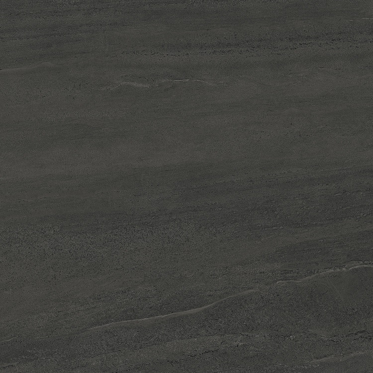 Fliese Sandstein-Optik dunkelgrau 90 x 90 cm "Eddystone Mica" Feinsteinzeug rektifiziert