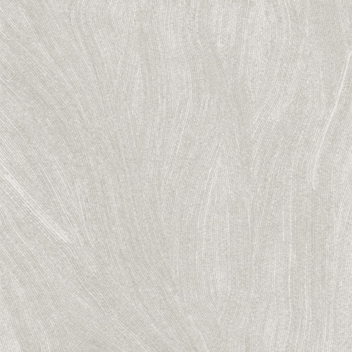 Freisteller der Fliese Refin Ink Pure im Format 80x80 cm in heller Weiß- und Cremeoptik mit feiner künstlerischer Linienstruktur und sanft geschwungenem Design