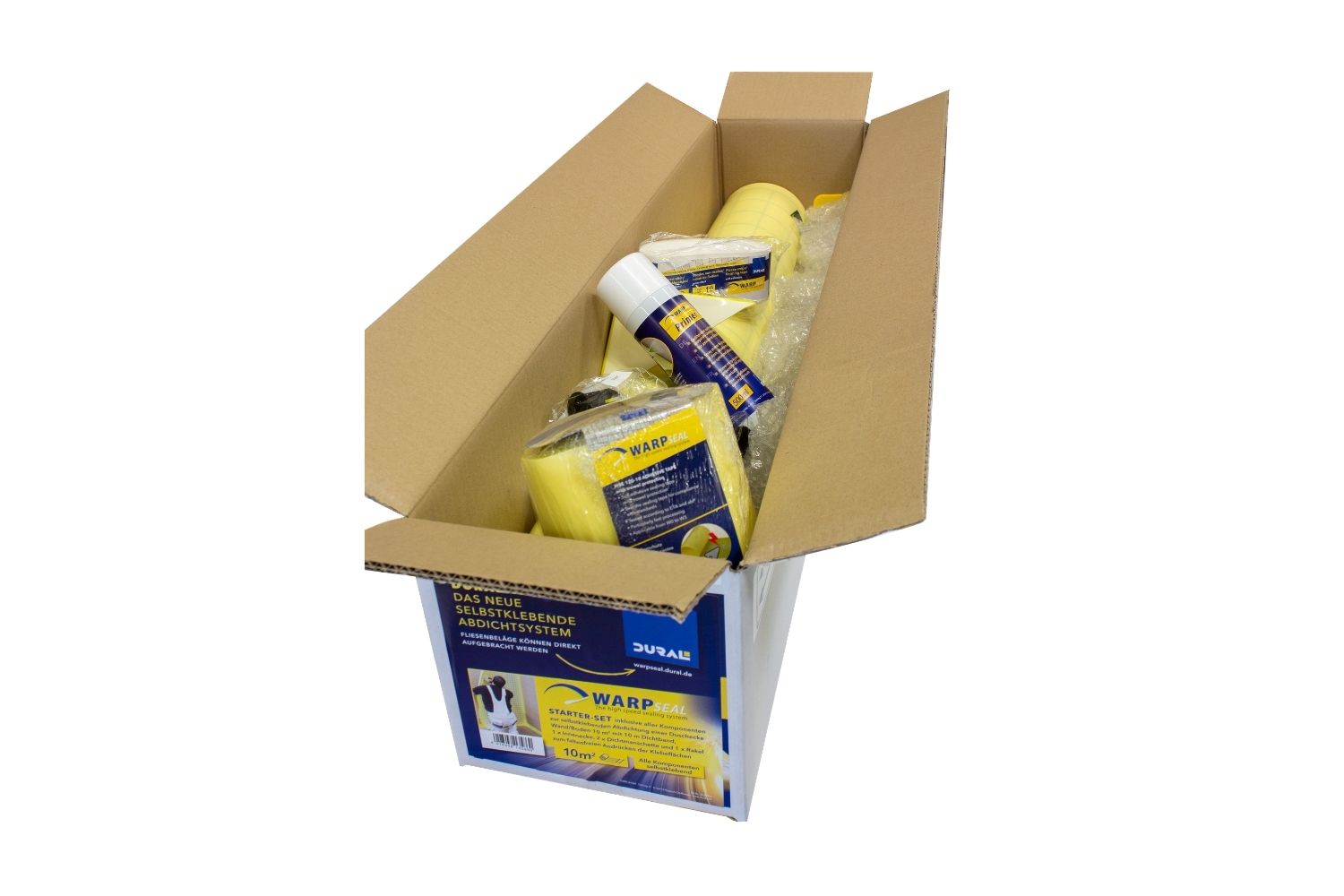 DURABASE WS WARPSEAL Starter-Set – Komplettset zur Abdichtung von Duschen