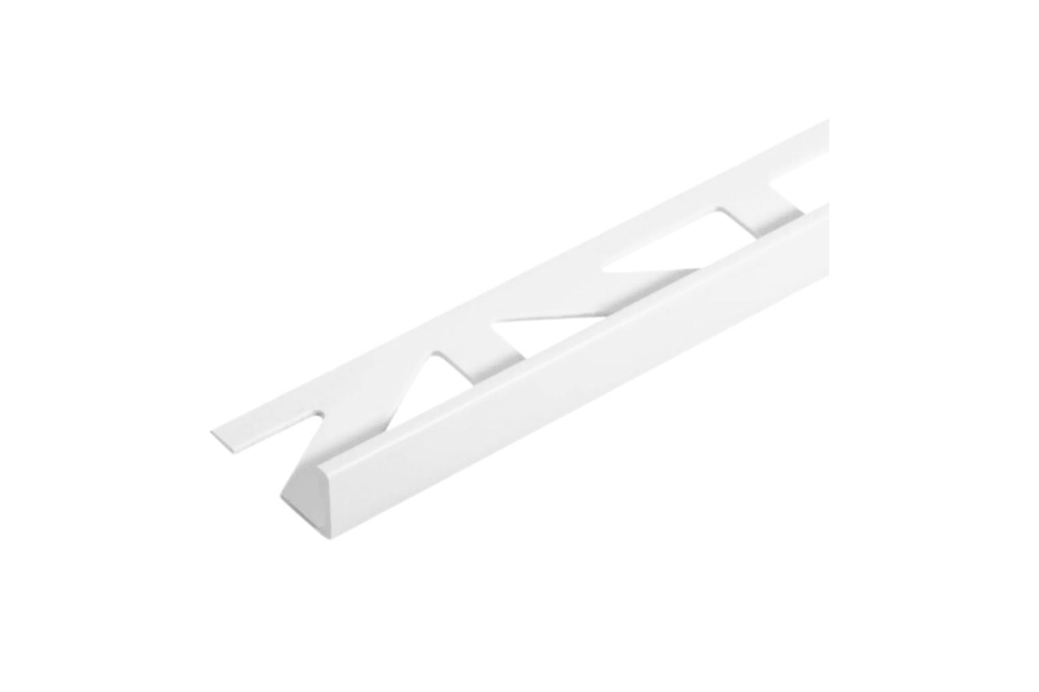 Dural Winkelprofil weiß matt DUROSOL pulverbeschichtet Aluminium-Abschlussschiene 250 cm