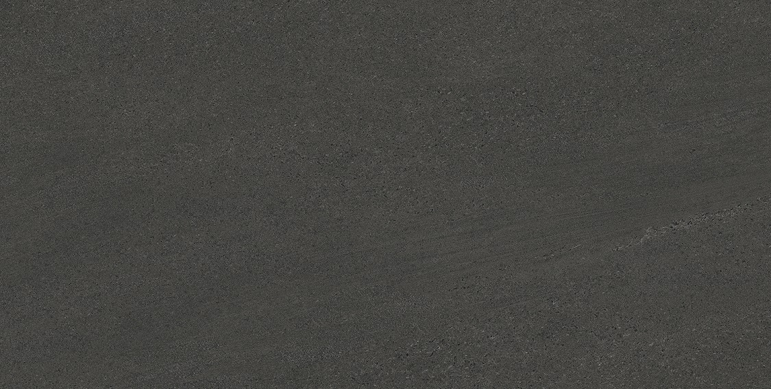 Fliese Sandstein-Optik dunkelgrau 60 x 120 cm "Eddystone Mica" Feinsteinzeug rektifiziert
