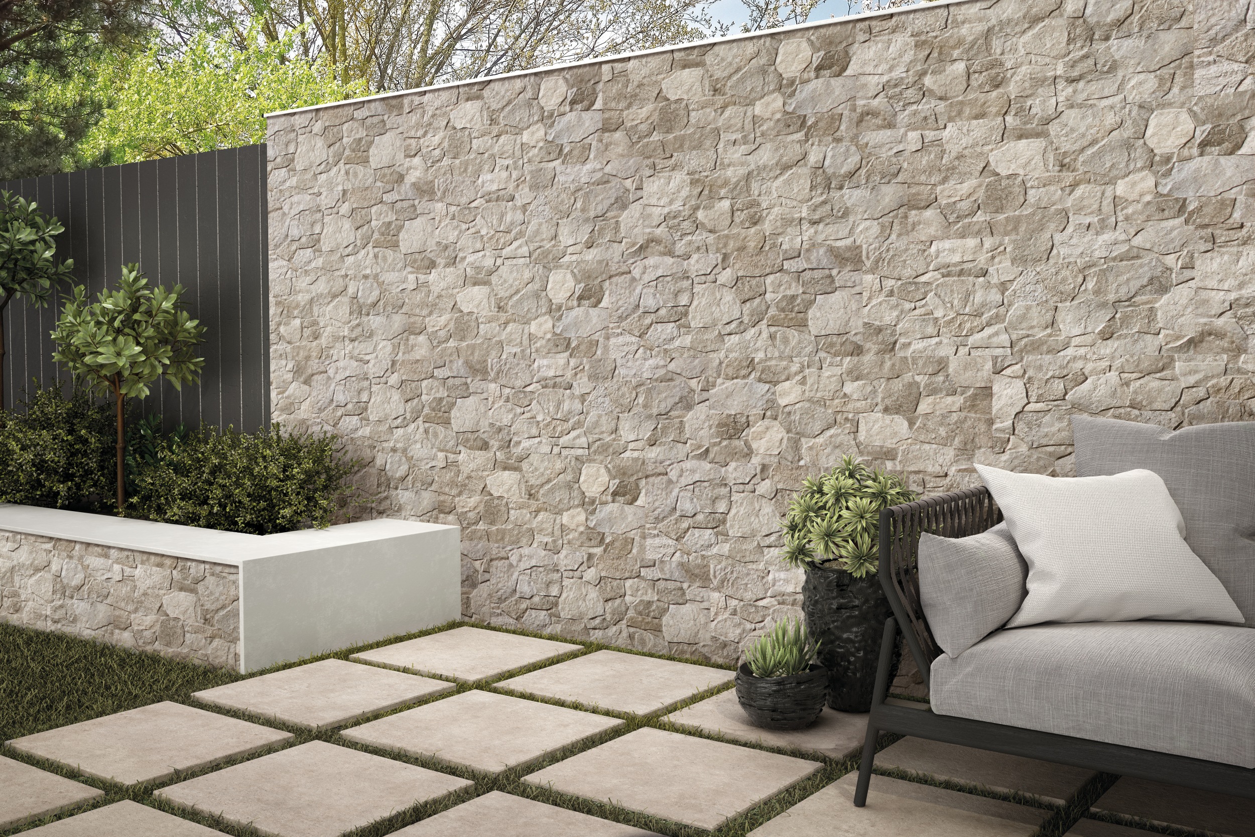 Verblender Fliese Bruchsteinoptik Terranova Noce 32x89 cm Wandverkleidung Steinoptik braun für innen & außen Verblender Fliese Bruchsteinoptik Terranova Noce 32x89 cm Wandverkleidung Steinoptik braun für innen & außen