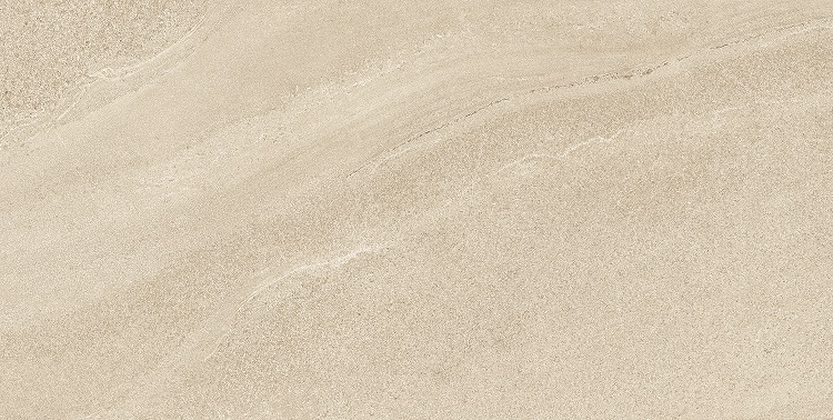 Fliese Sandstein-Optik beige 60 x 120 cm "Eddystone Arena" Feinsteinzeug rektifiziert