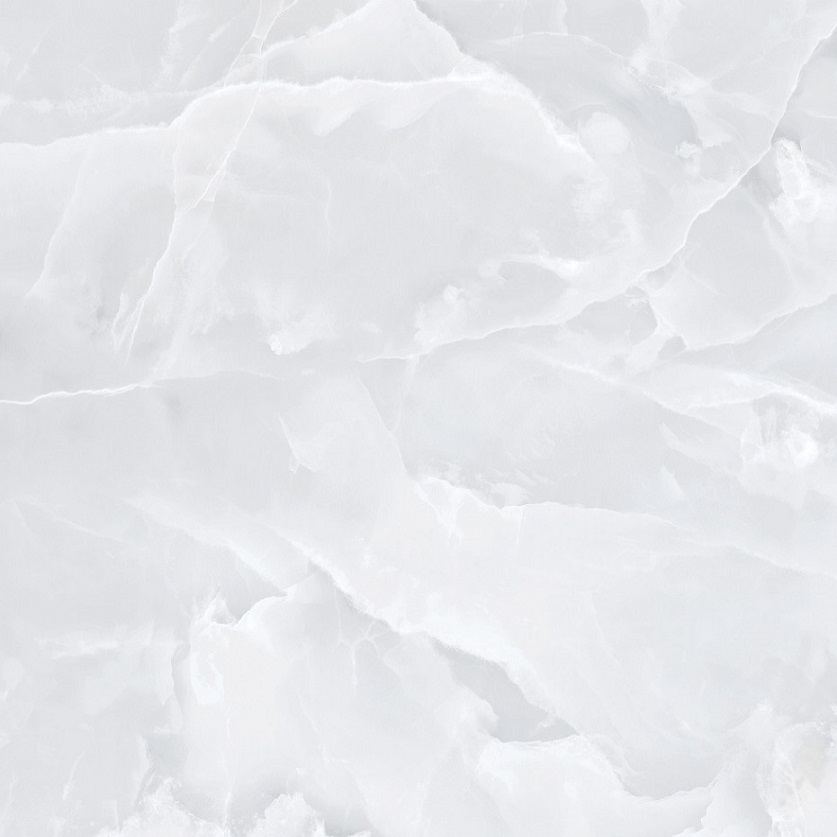 Soller White 90x90 cm Feinsteinzeug Fliese in heller Marmoroptik