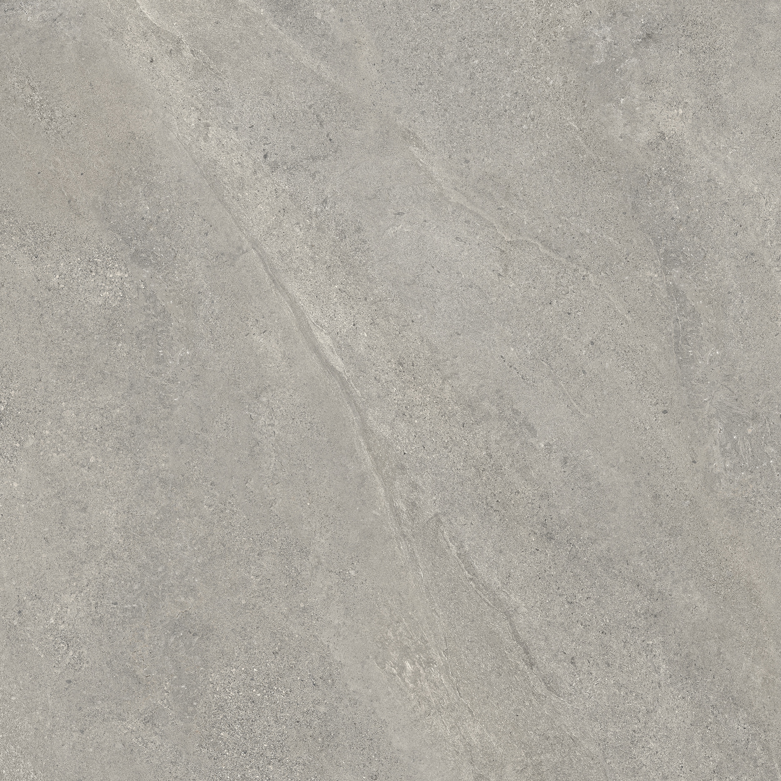90x90 cm Fliese Natursteinoptik Sant Agostino Bergstone Grey Steinoptik grau-braun