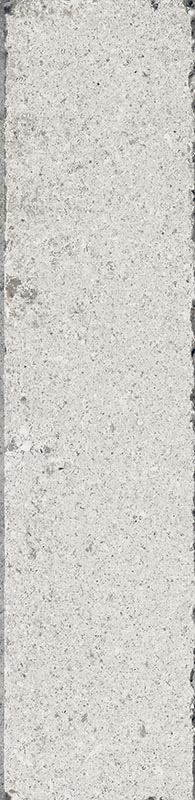 Fliese unregelmäßige Oberfläche 5x20 cm "Tetris Block Pearl" hellgrau matt