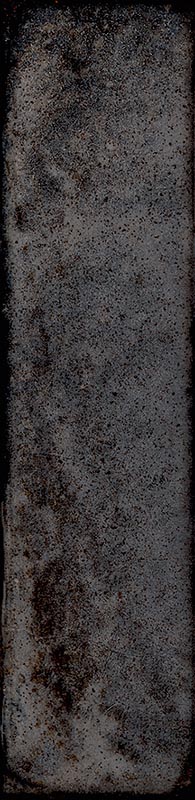 Fliese unregelmäßige Oberfläche 5x20 cm "Tetris Smoke" anthrazit dunkelgrau glänzend 