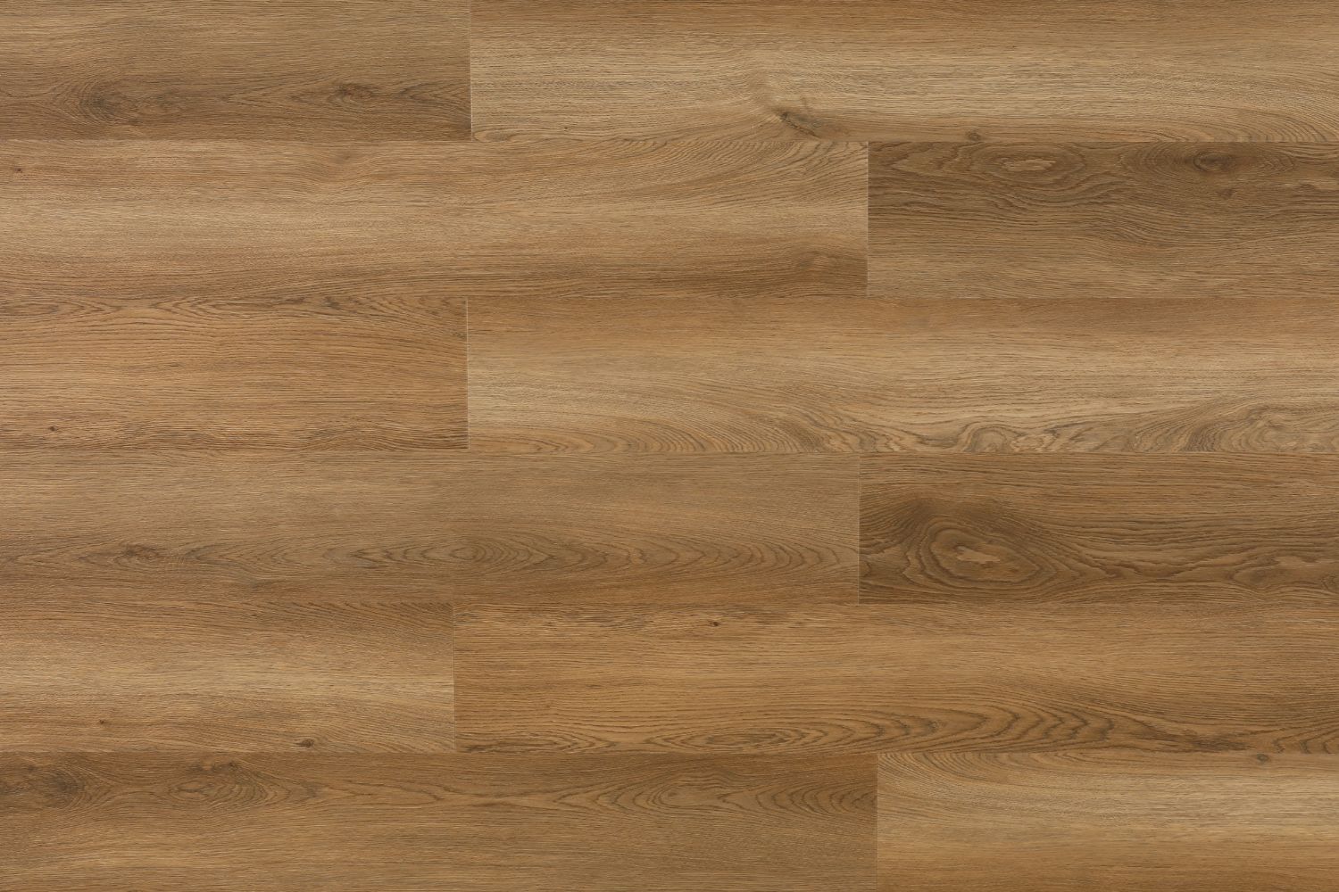 SPC Klick-Vinyl "Landhaus" Eiche warm 18,3x122x0,65 cm matt mit Trittschalldämmung