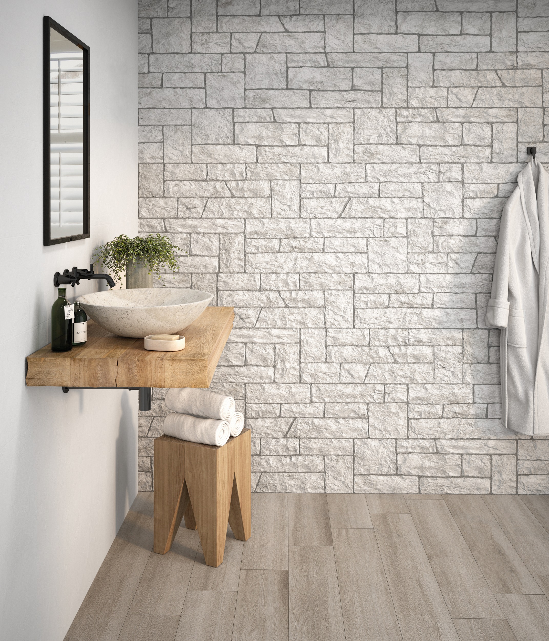 Verblender Fliese Natursteinoptik Maestrat White weiß 32x89 cm Wandverblendung Steinoptik im Flur Schlafzimmer Verblender Fliese Natursteinoptik Maestrat White weiß 32x89 cm Wandverblendung Steinoptik im Flur Schlafzimmer