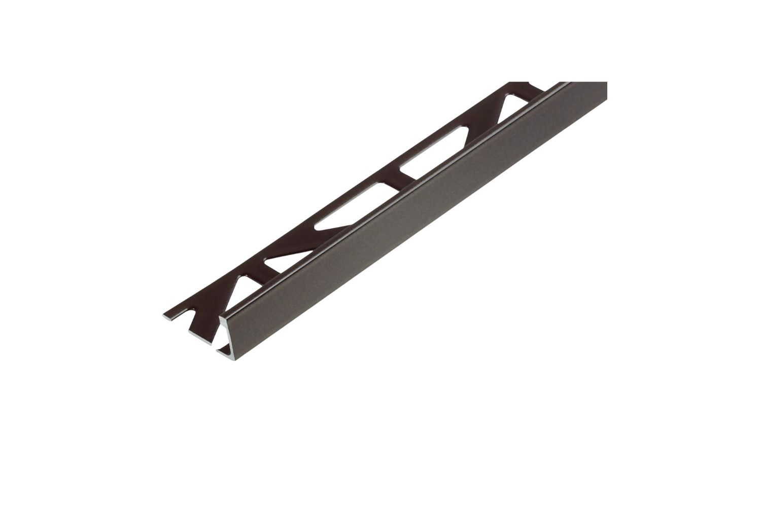 Dural Winkelprofil bronze DUROSOL pulverbeschichtet Aluminium-Abschlussschiene 250 cm