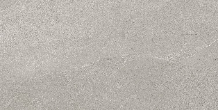 Fliese Sandstein-Optik hellgrau 60 x 120 cm "Eddystone Perla" Feinsteinzeug rektifiziert
