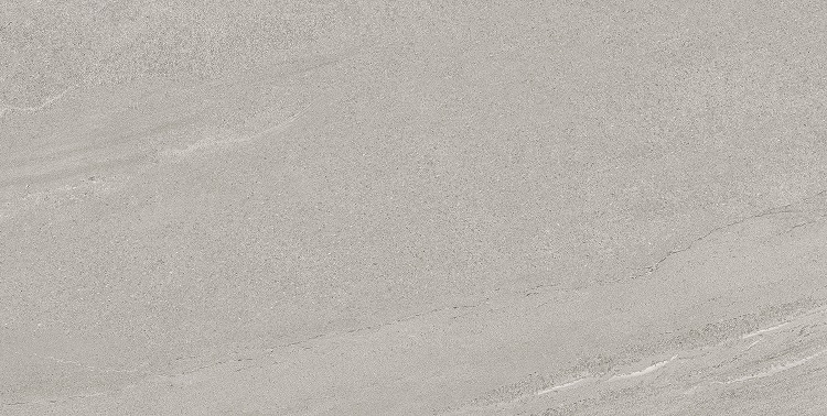 Fliese Sandstein-Optik hellgrau 60 x 120 cm "Eddystone Perla" Feinsteinzeug rektifiziert