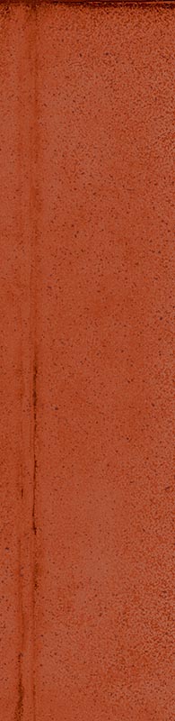 Fliese unregelmäßige Oberfläche 5x20 cm "Tetris Coral" orange glänzend