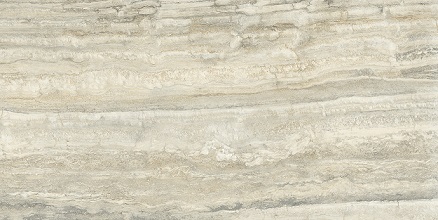 Fliese raffinierte Travertin-Steinoptik matt 90x180 cm "Invictus Beige" Großformat rektifiziert