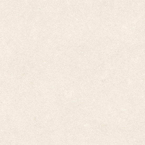 Kora White matt Feinsteinzeugfliese 120x120 in warmer weißer Steinoptik