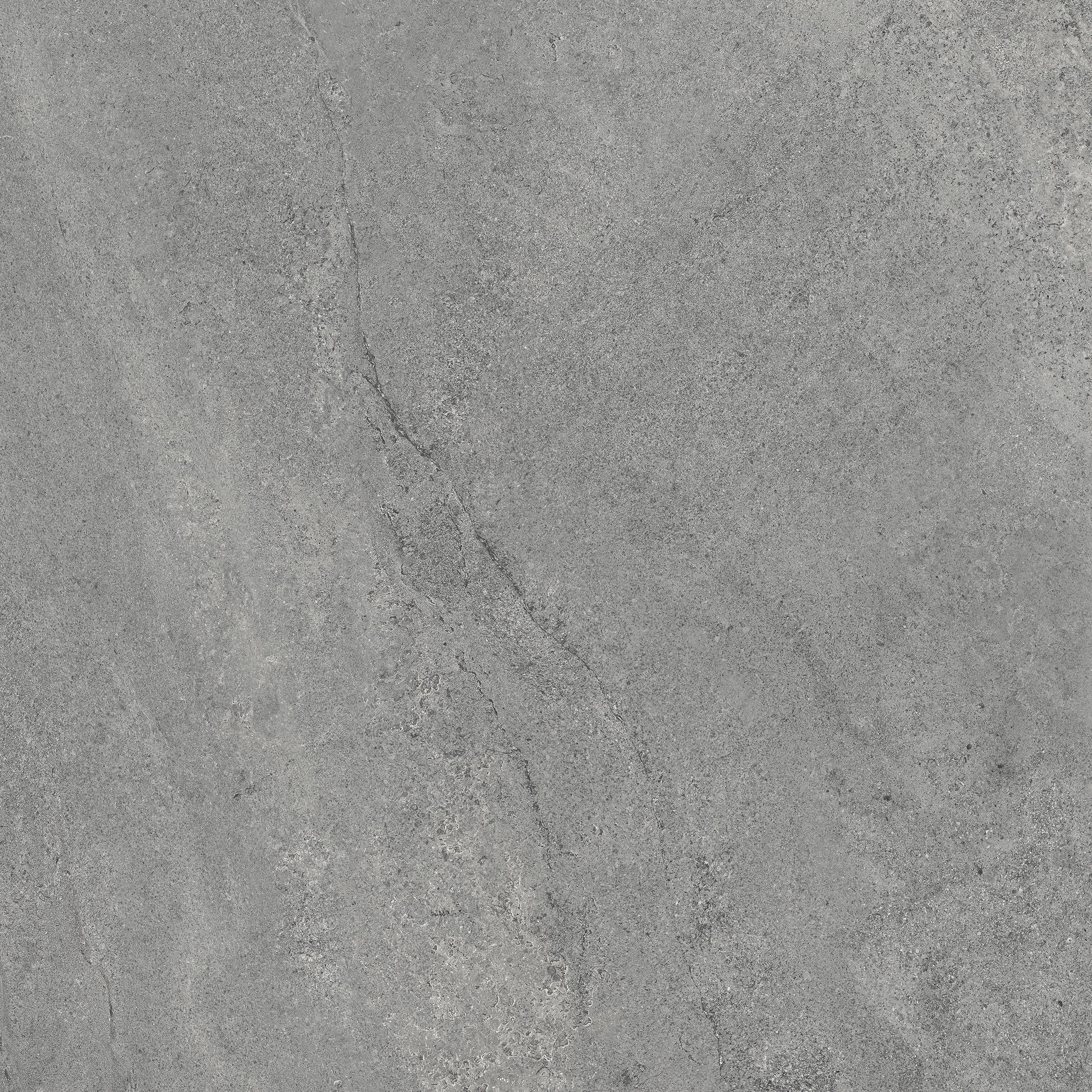 90x90 cm Fliese Natursteinoptik Sant Agostino Bergstone Dark Steinoptik grau