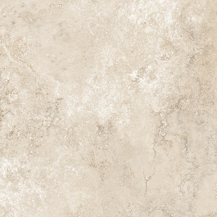 Monocibec Tradition Travertin 80x80 cm glänzend in beiger Natursteinoptik