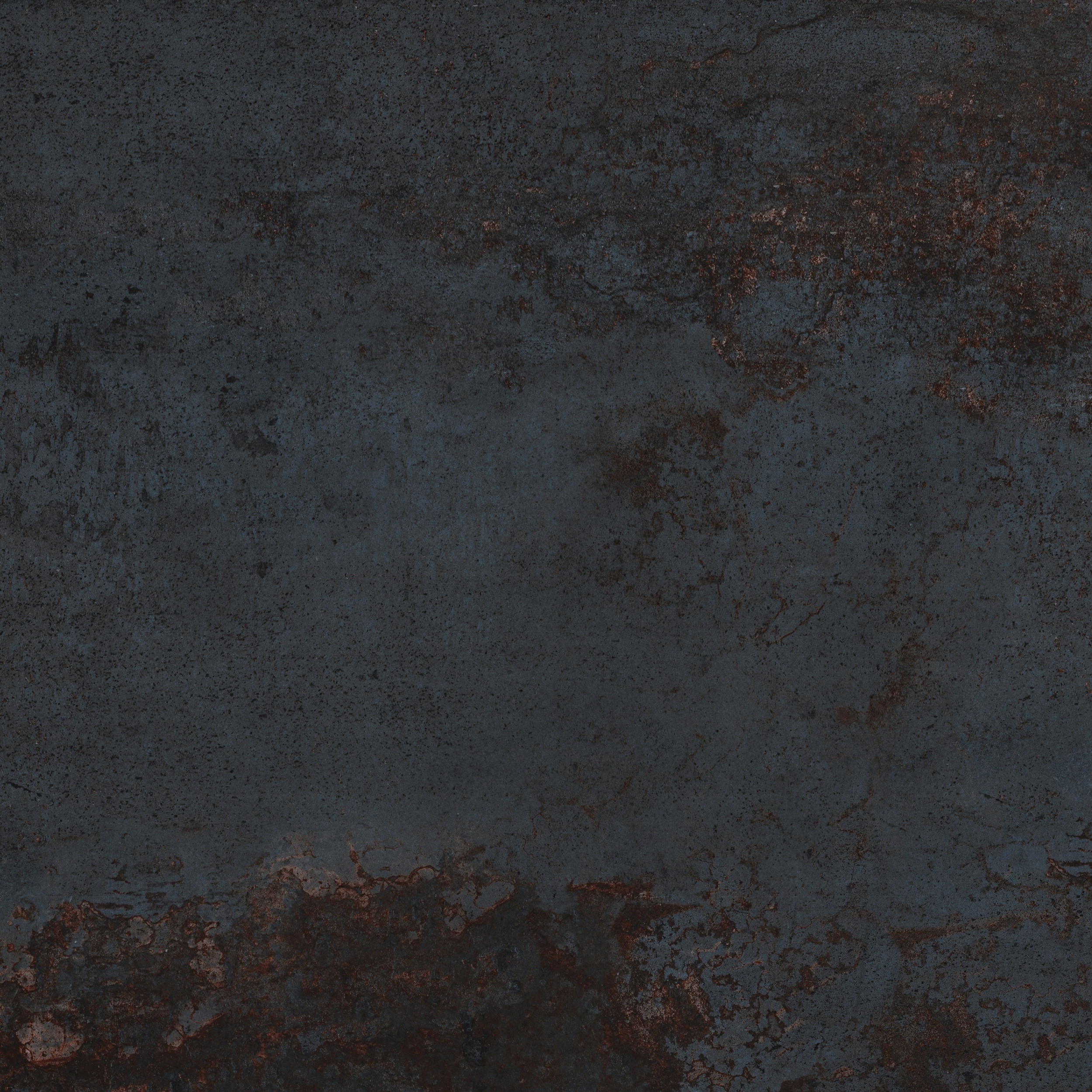 100x100 cm Fliese Metalloptik Serenissima Costruire Metallo Nero Bodenfliesen Wandfliesen dunkelgrau braun