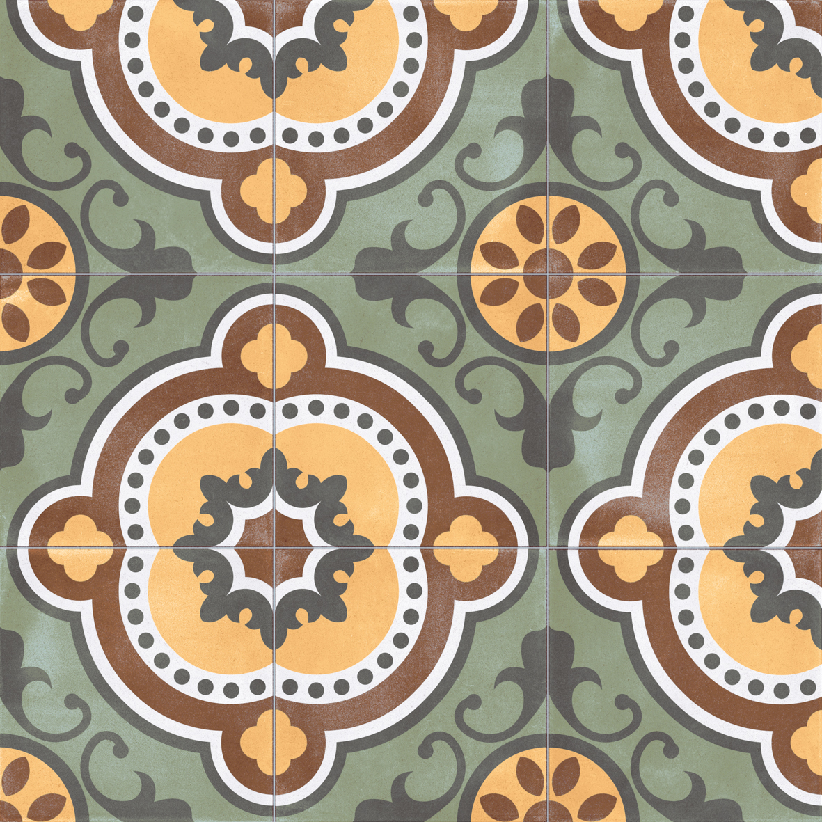 Fliese Retro Dekor Patchwork "Bondi Puebla Natural 59,2x59,2" Aparici