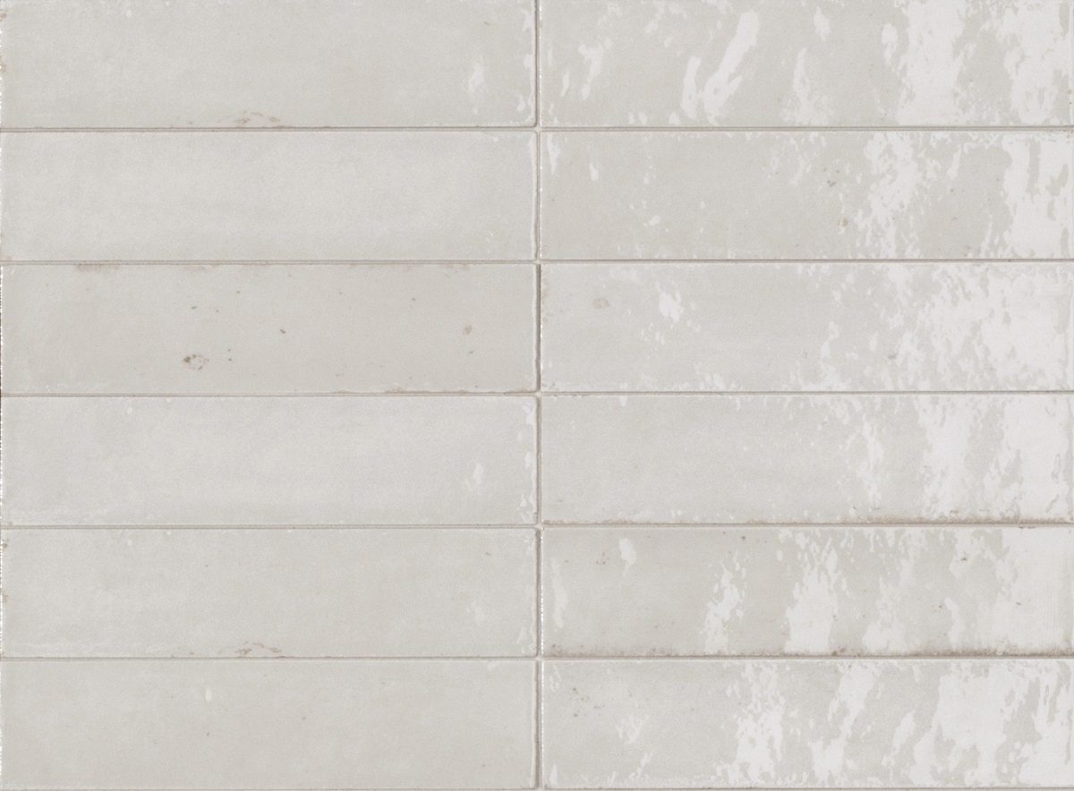Fliese weiß glasiert unregelmäßige Oberfläche Look Ragno by Marazzi