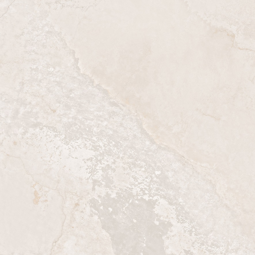 Fliese Metalloptik beige matt 90 x 90cm  "Planet Cream" Feinsteinzeug rektifiziert - mit fühlbarer 3D-Struktur
