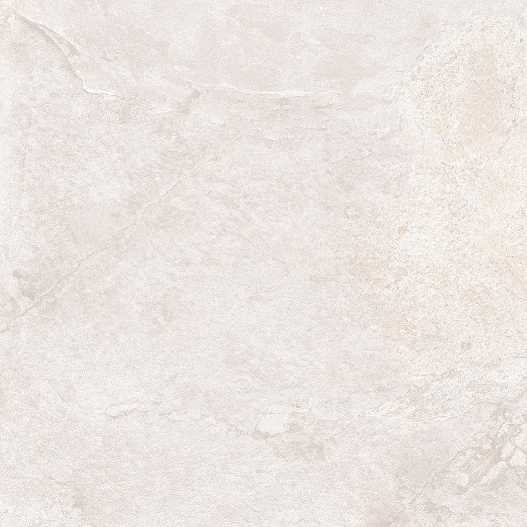 Fliese Natursteinoptik hellbeige matt 60x60cm "Nebula Cream" Feinsteinzeug mit fühlbarer 3D-Steinstruktur