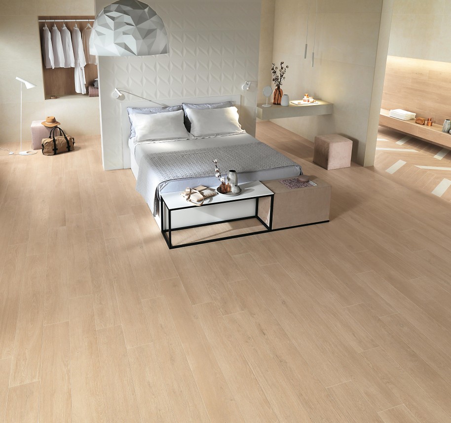 Fliese Holzoptik Eiche beige Großformat 18,5x150 "Nid light AANK" Atlas Concorde