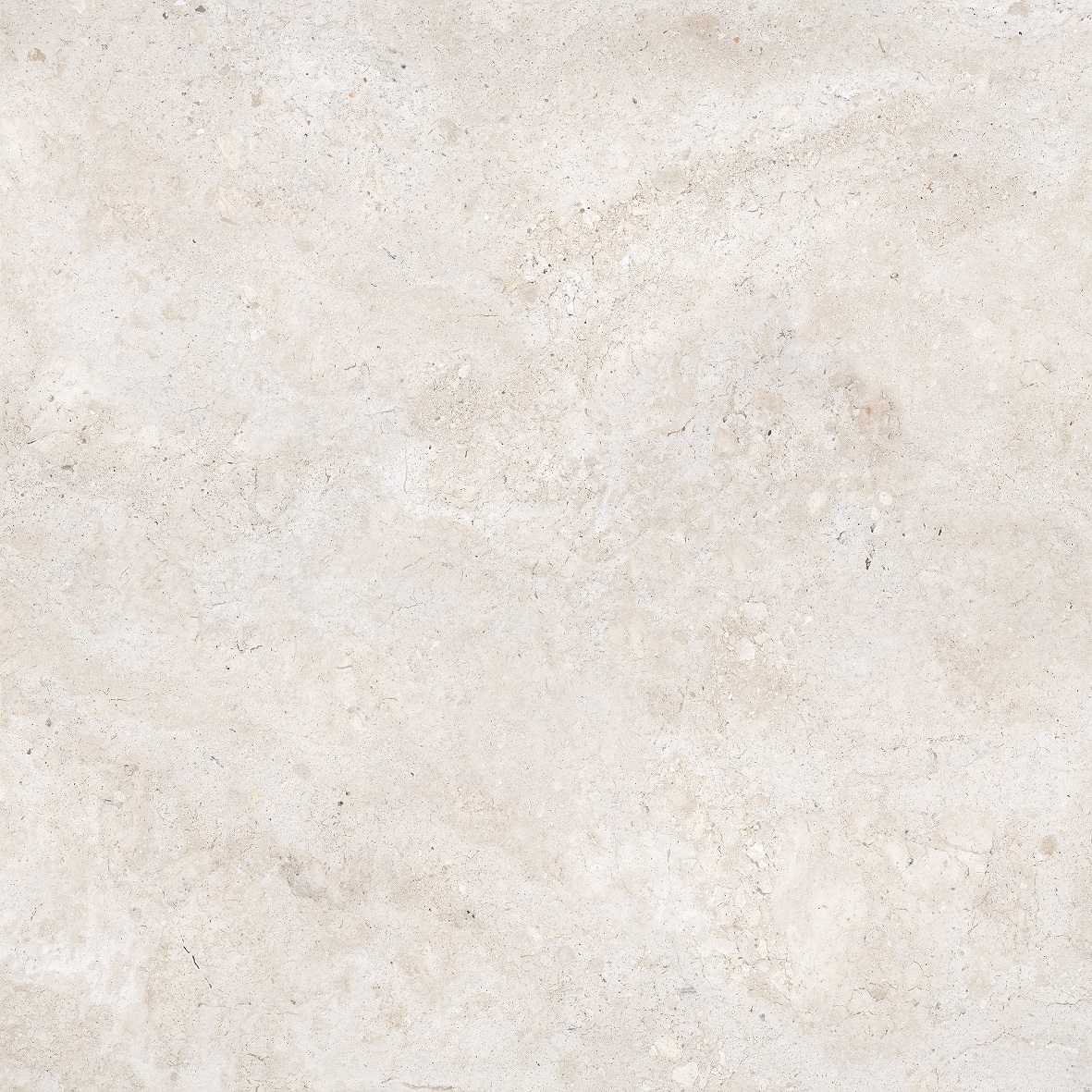 Fliese Natursteinoptik hellbeige matt 120 x 120cm "Petra Marfil" Feinsteinzeug mit fühlbarer 3D-Steinstruktur