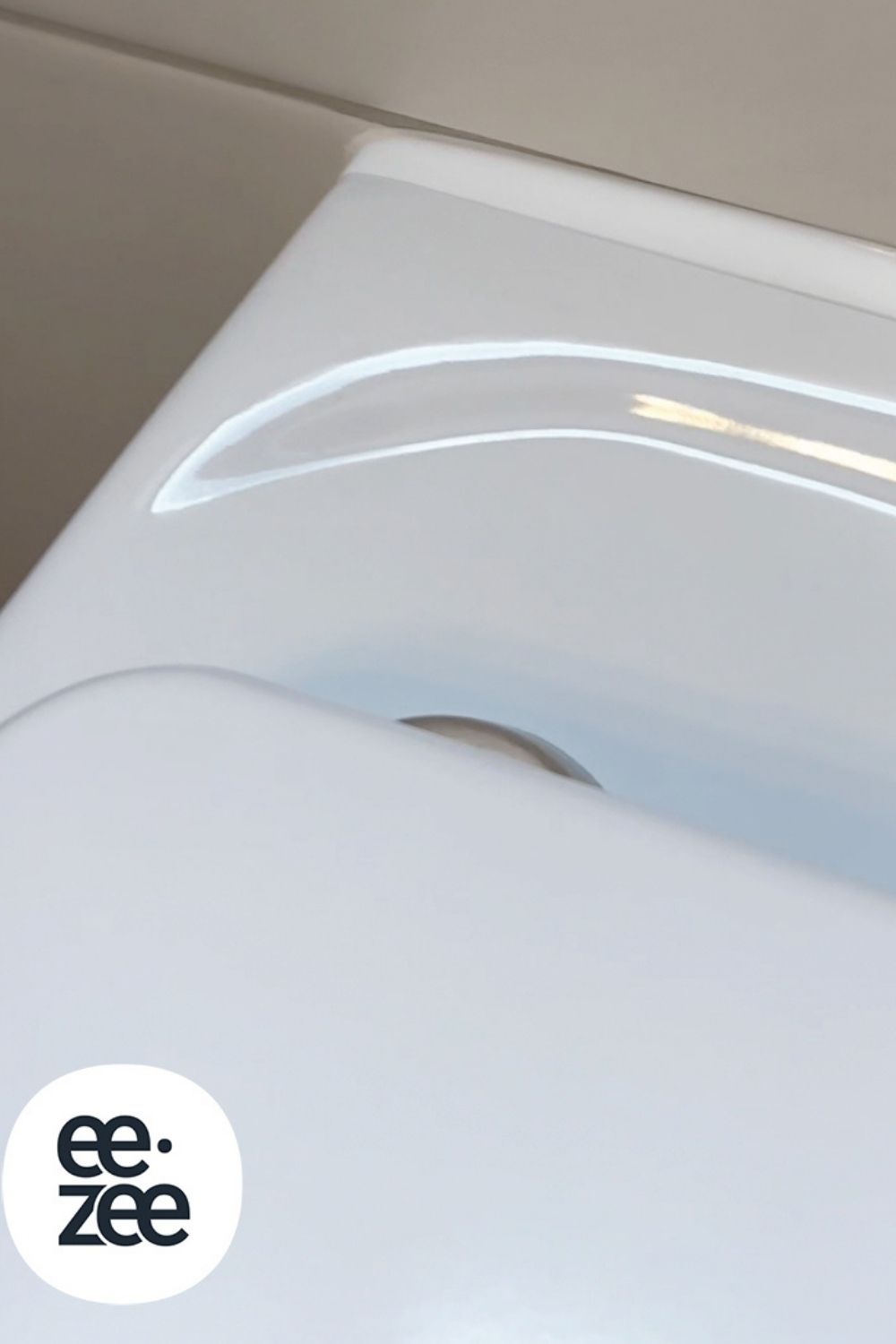 eezee Silikonfugenring 1100 mm weiß  – Für Waschbecken & WC