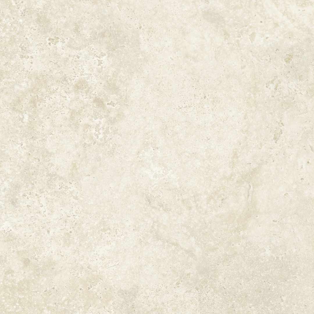 Fliese Steinoptik 100x100 cm "Hayden Bone" hellbeige Feinsteinzeug rektifiziert