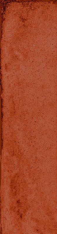 Fliese unregelmäßige Oberfläche 5x20 cm "Tetris Coral" orange glänzend