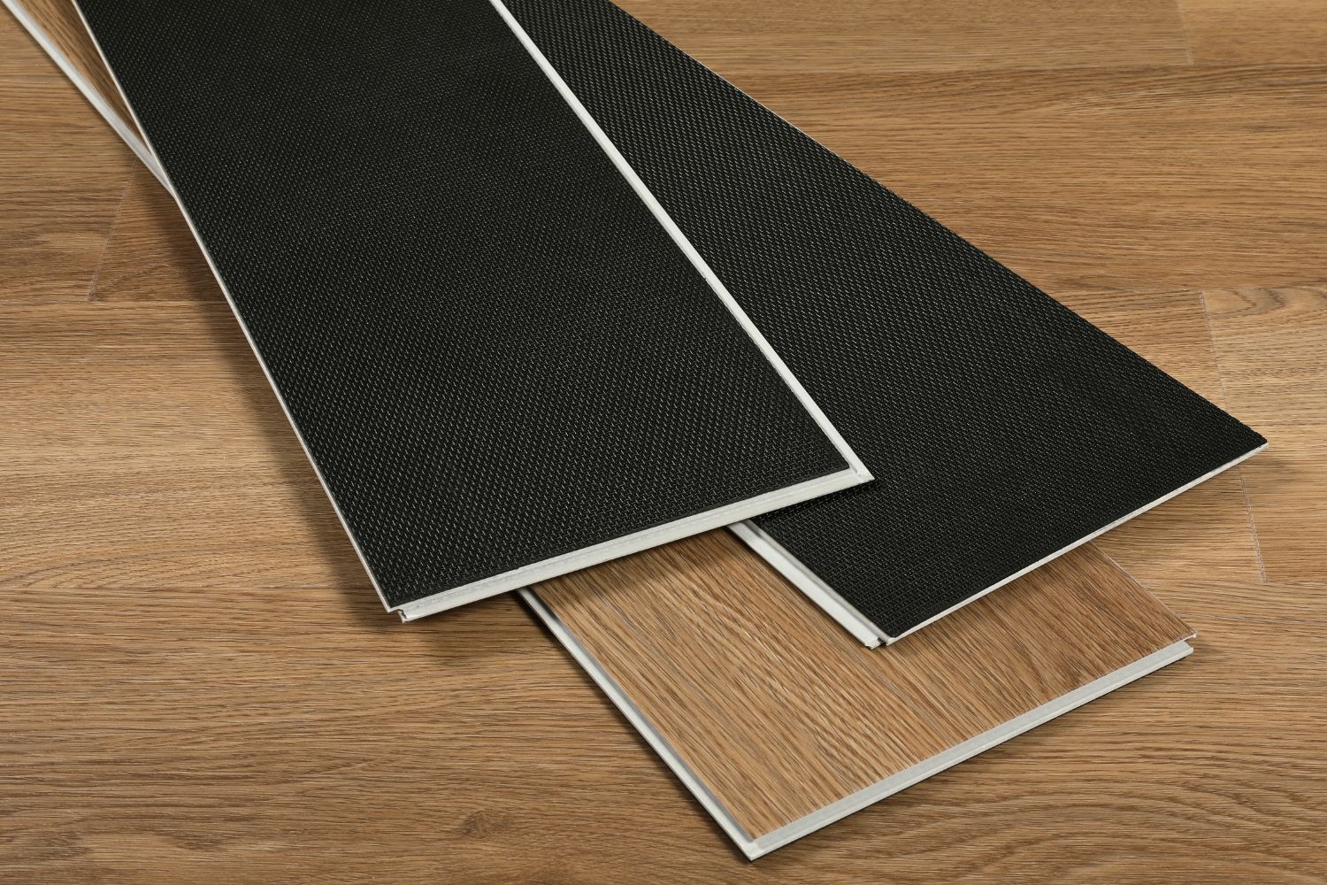 SPC Klick-Vinyl "Landhaus" Eiche warm 18,3x122x0,65 cm matt mit Trittschalldämmung
