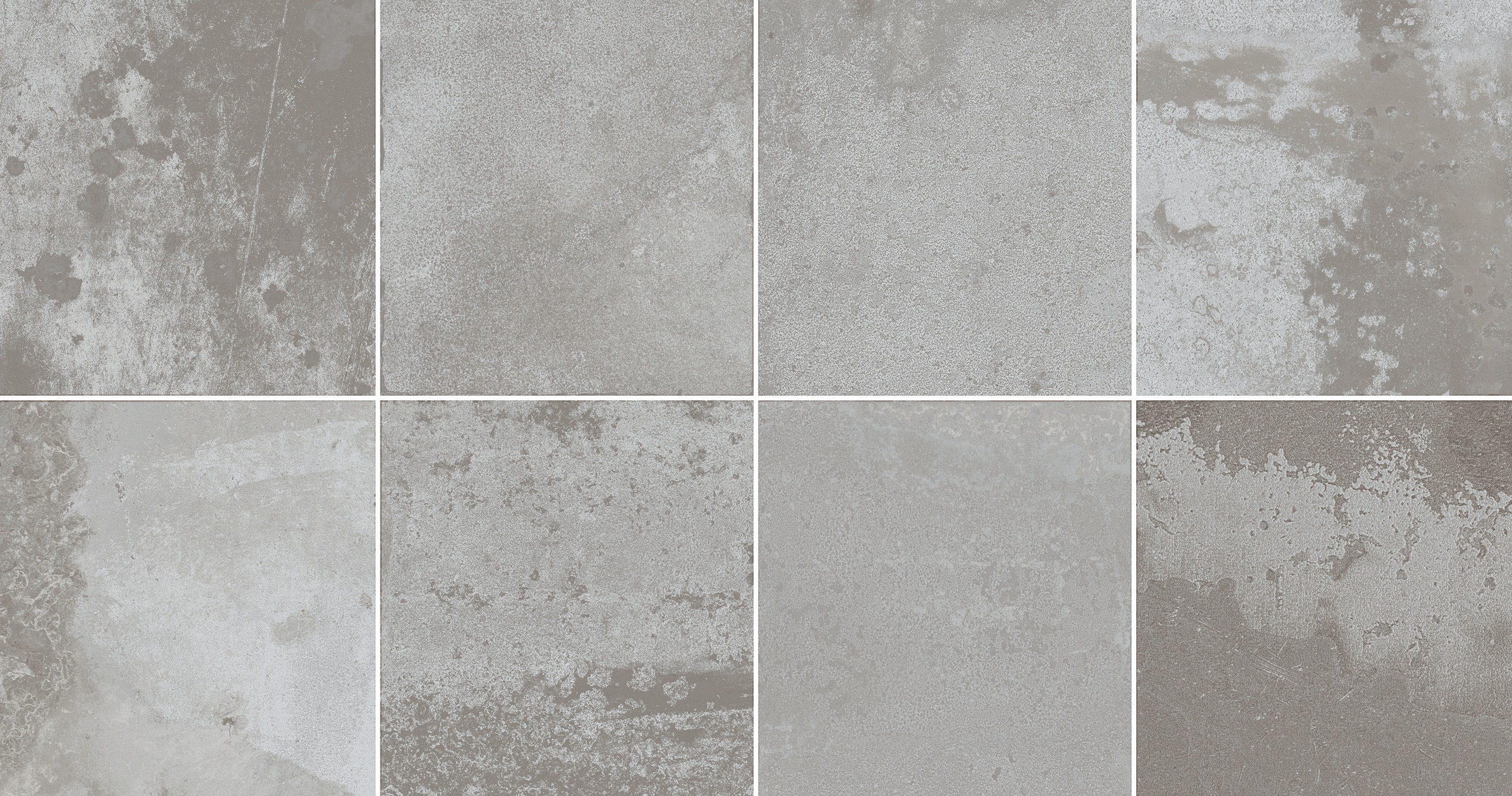 Wandfliese Vintag-Retro Provence Silver grau Fliese 30x60 cm