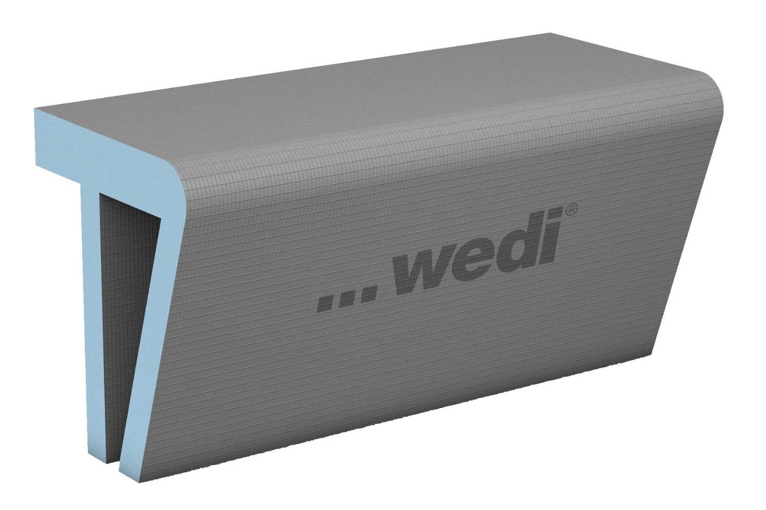 wedi Sanoasa Sitzbank – befliesbare Duschbank gerundet 1200×380×454 mm