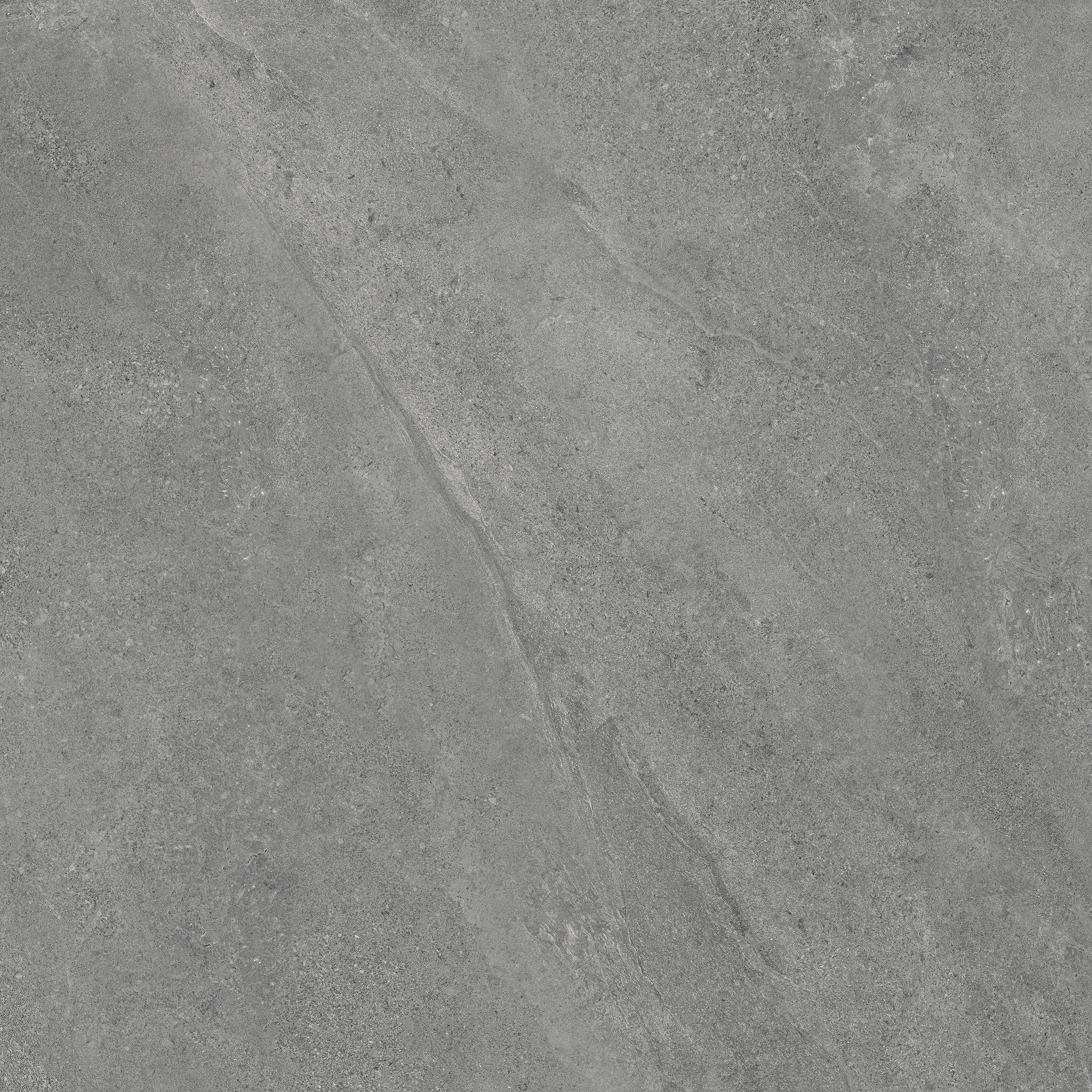 90x90 cm Fliese Natursteinoptik Sant Agostino Bergstone Dark Steinoptik grau