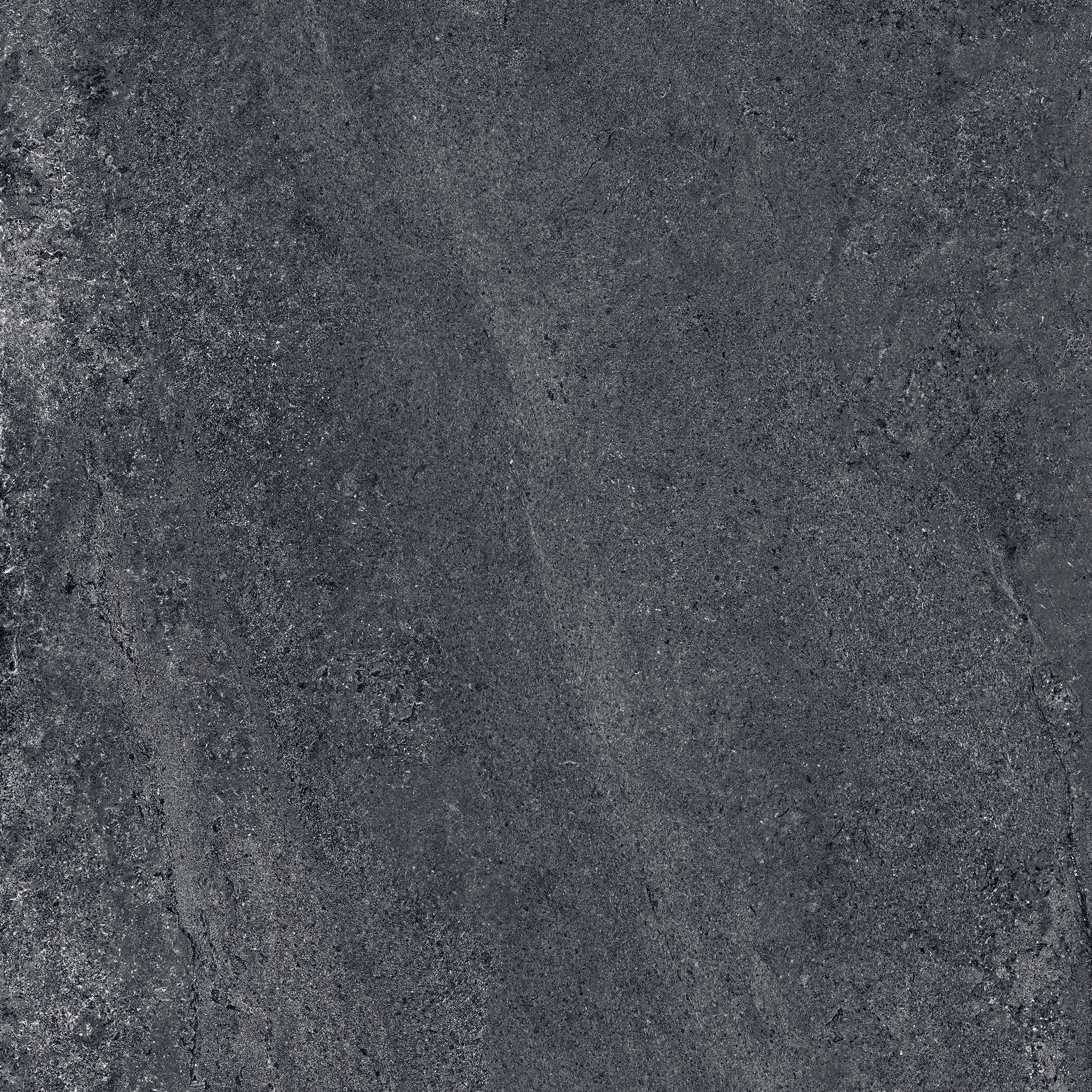 60x60 cm Fliese Natursteinoptik Sant Agostino Bergstone Black Steinoptik dunkelgrau schwarz