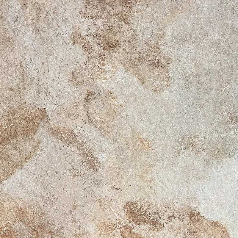 Terrassenplatte Steinoptik 60x60 cm "Shanendoah Cream" beige Feinsteinzeug 2cm rektifiziert  
