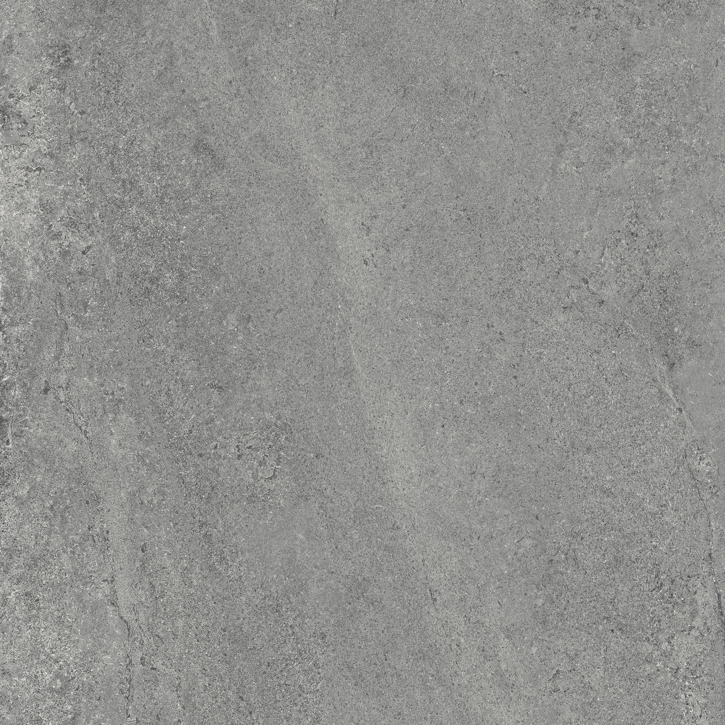 60x60 cm Fliese Natursteinoptik Sant Agostino Bergstone Dark Steinoptik grau