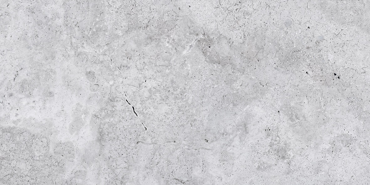 Fliese Natursteinoptik grau matt 30 x 60 cm "Petra Grey" Feinsteinzeug mit fühlbarer 3D-Steinstruktur