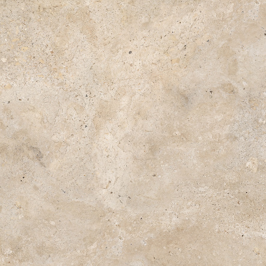Fliese Natursteinoptik beige matt 90 x 90cm  "Petra Beige" Feinsteinzeug rektifiziert