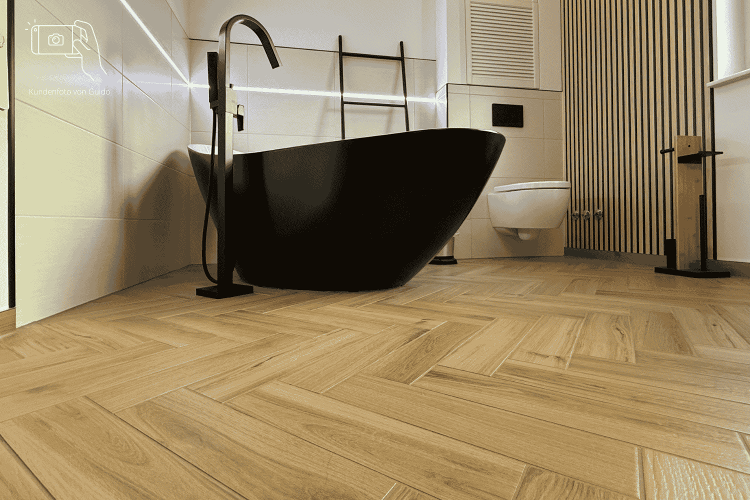 Fliese Holzoptik Fischgrät 10x40 cm "I Roveri Rovere Naturale" Herringbone junge Eiche