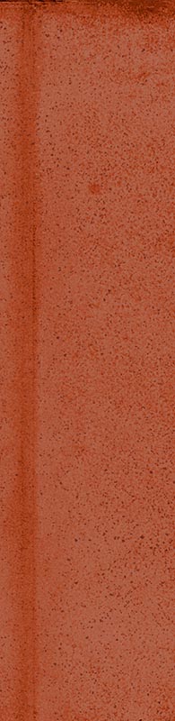 Fliese unregelmäßige Oberfläche 5x20 cm "Tetris Coral" orange glänzend