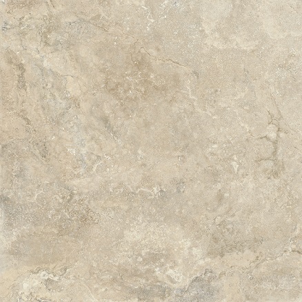 Fliese elegante Travertin-Steinoptik poliert "Invictus Cross Beige Krystal" rektifiziert