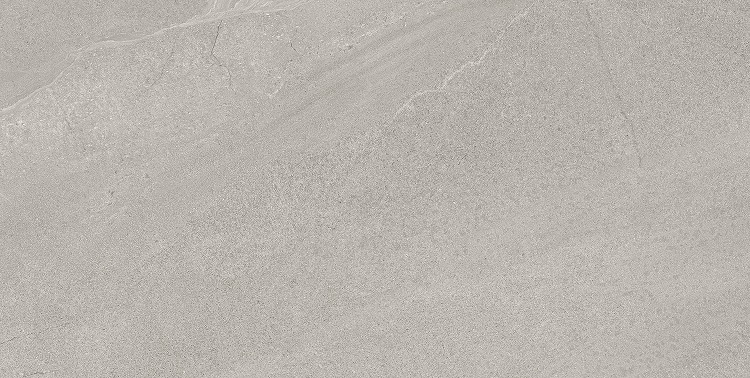 Fliese Sandstein-Optik hellgrau 60 x 120 cm "Eddystone Perla" Feinsteinzeug rektifiziert