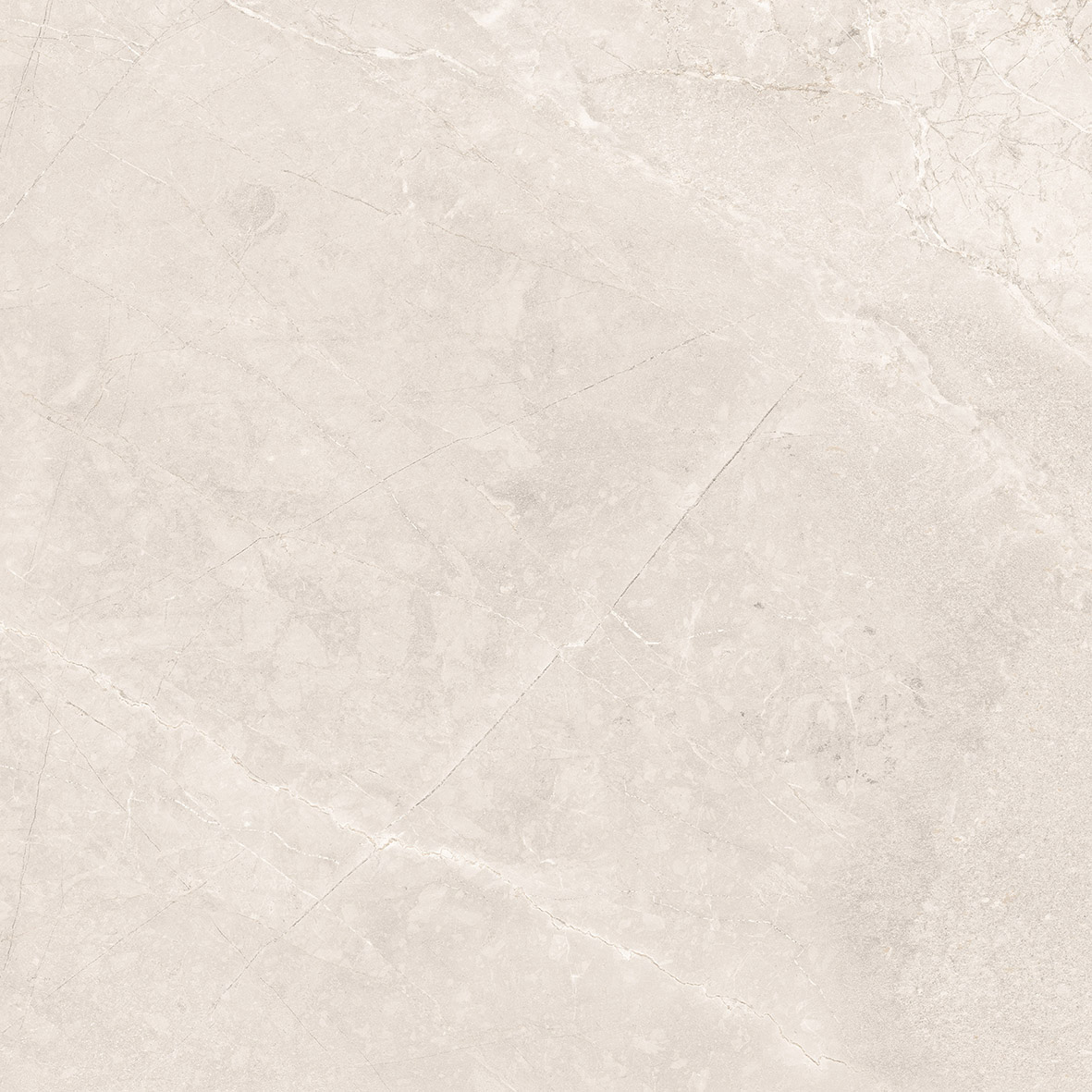Fliese Natursteinoptik beige matt 60 x 60 cm "Moon Sand" Feinsteinzeug mit fühlbarer 3D-Steinstruktur