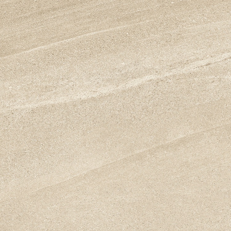 Fliese Sandstein-Optik beige 60 x 60 cm "Eddystone Arena" Feinsteinzeug rektifiziert