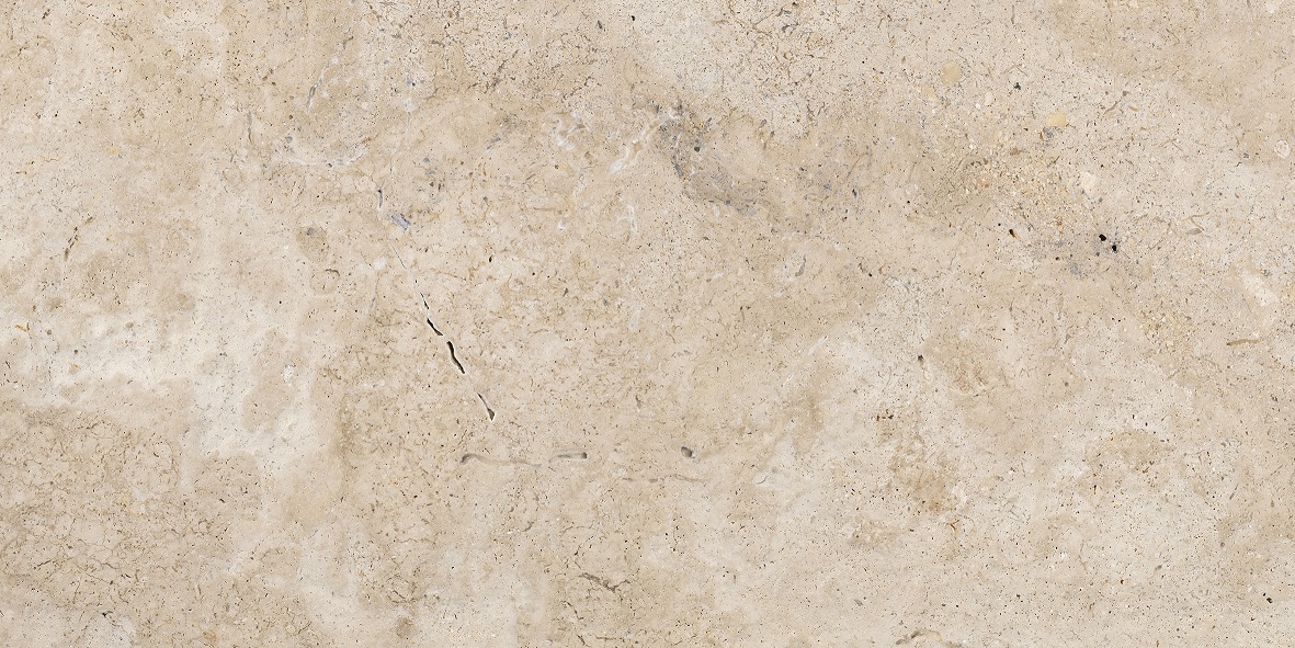Fliese Natursteinoptik beige matt 30 x 60 cm "Petra Beige" Feinsteinzeug mit fühlbarer 3D-Steinstruktur